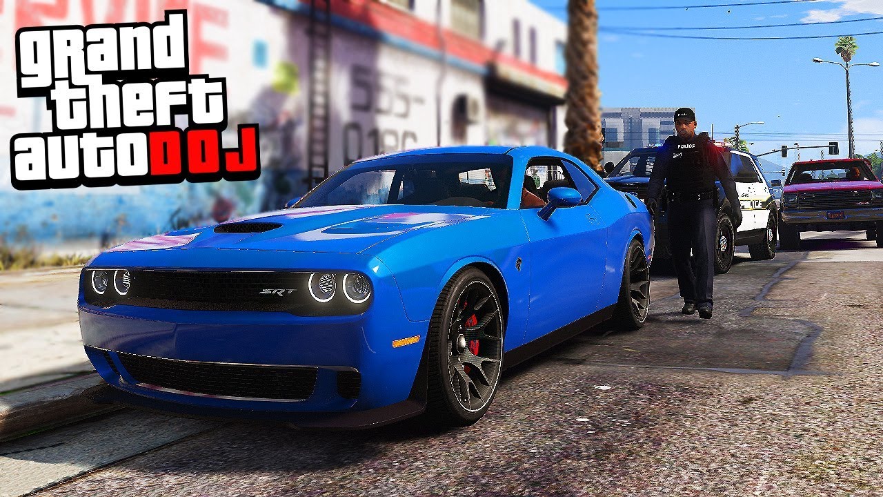 GTA 5 Roleplay - DOJ 64 - YouTuber Pulled Over