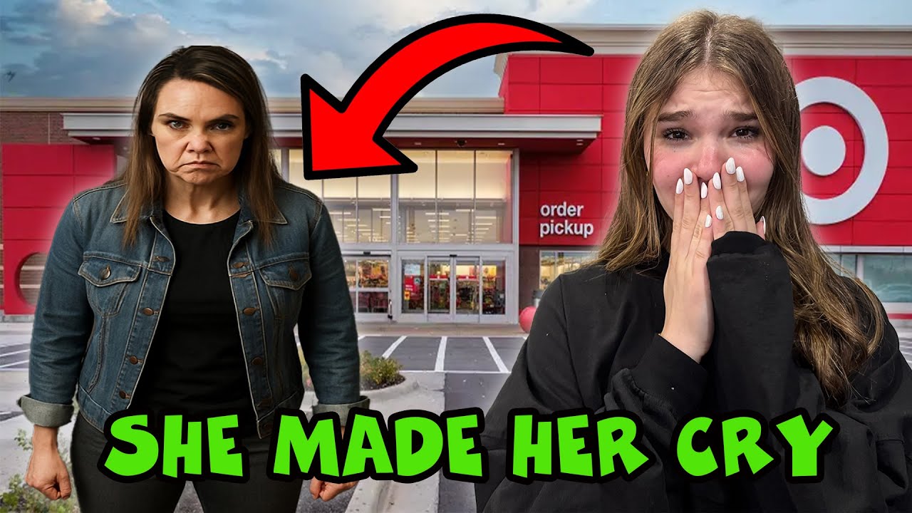 Mean Lady Made Her CRY At The Store!