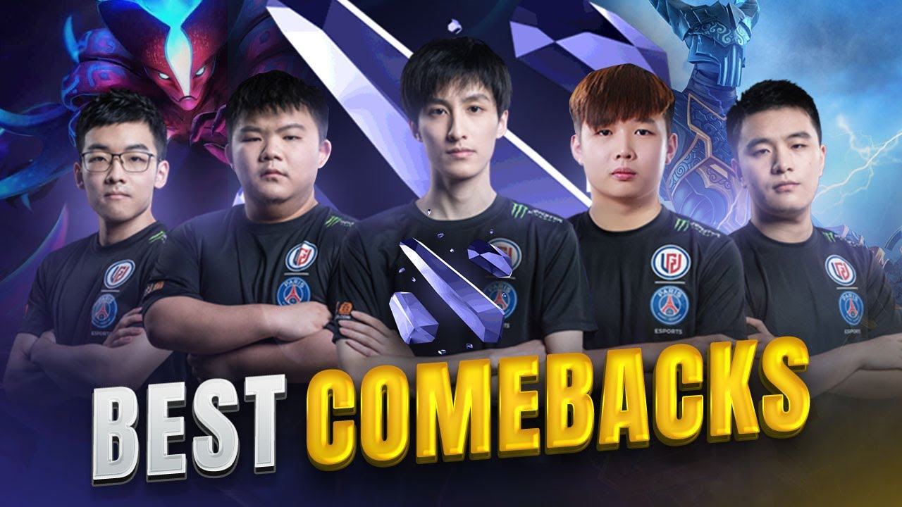 Best & Most Epic 1% Comebacks of PGL Arlington Major 2022 Dota 2 [Group Stage]