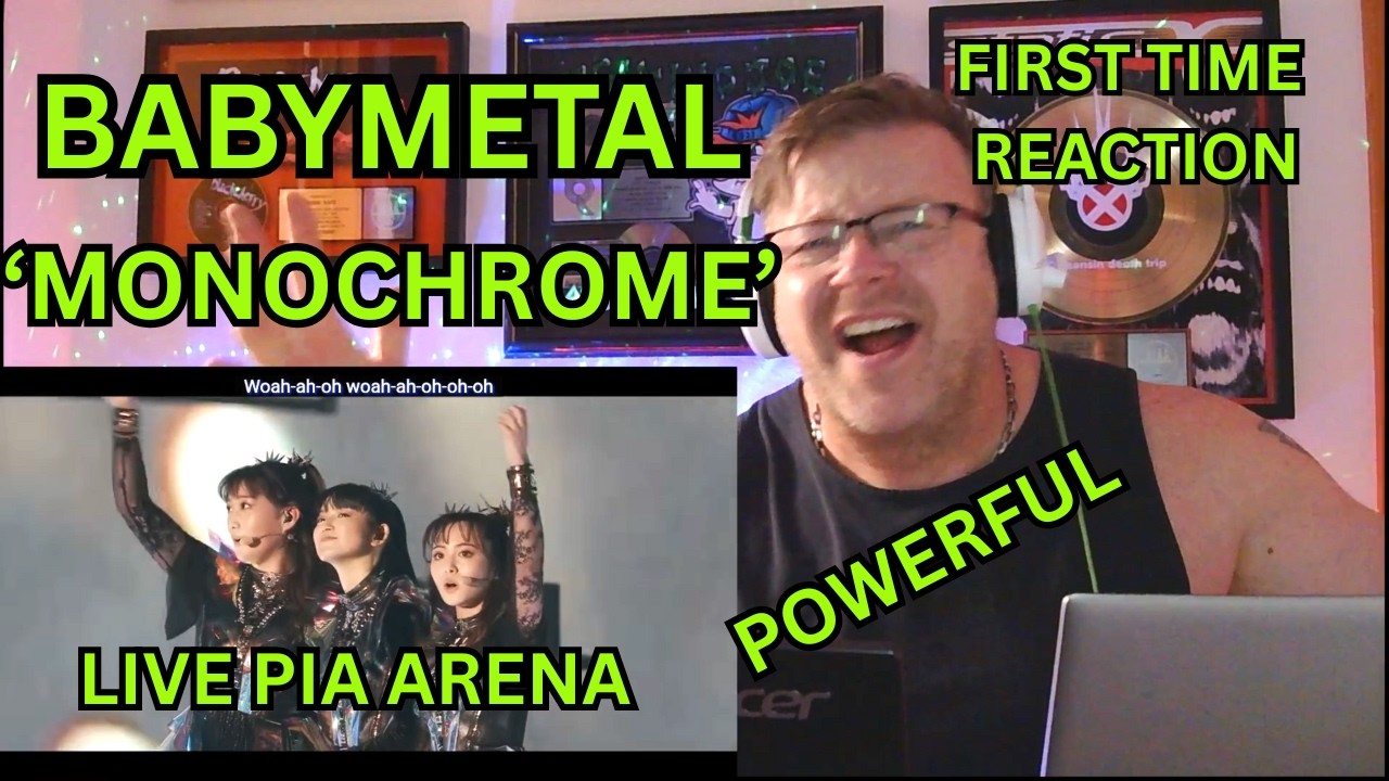 BABYMETAL “Monochrome” LIVE at PIA Arena | Reaction | This Song Is on Another Level