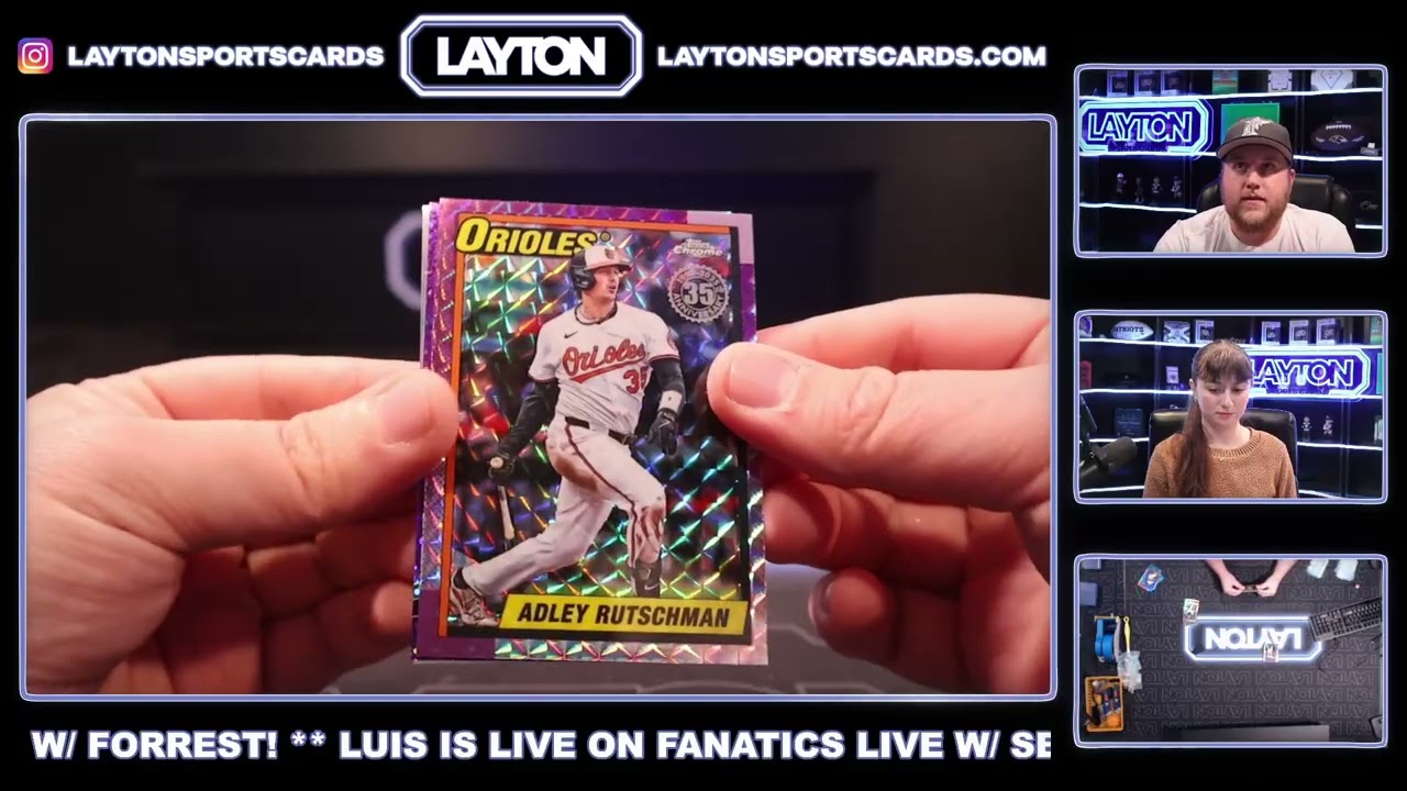 INSANE DEBUT PATCH! 2025 Topps Chrome Update Series Baseball Breaker's Delight 6 Box Case Break #59