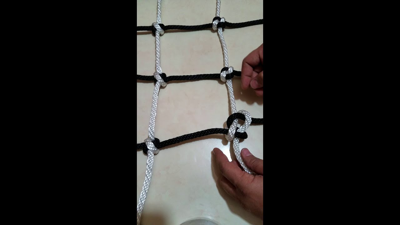 Cargo Net Knot - How to video