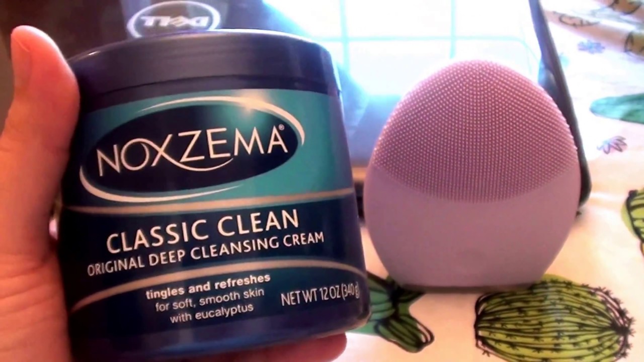 Noxzema Classic Clean Original Deep Cleansing Cream face REVIEW