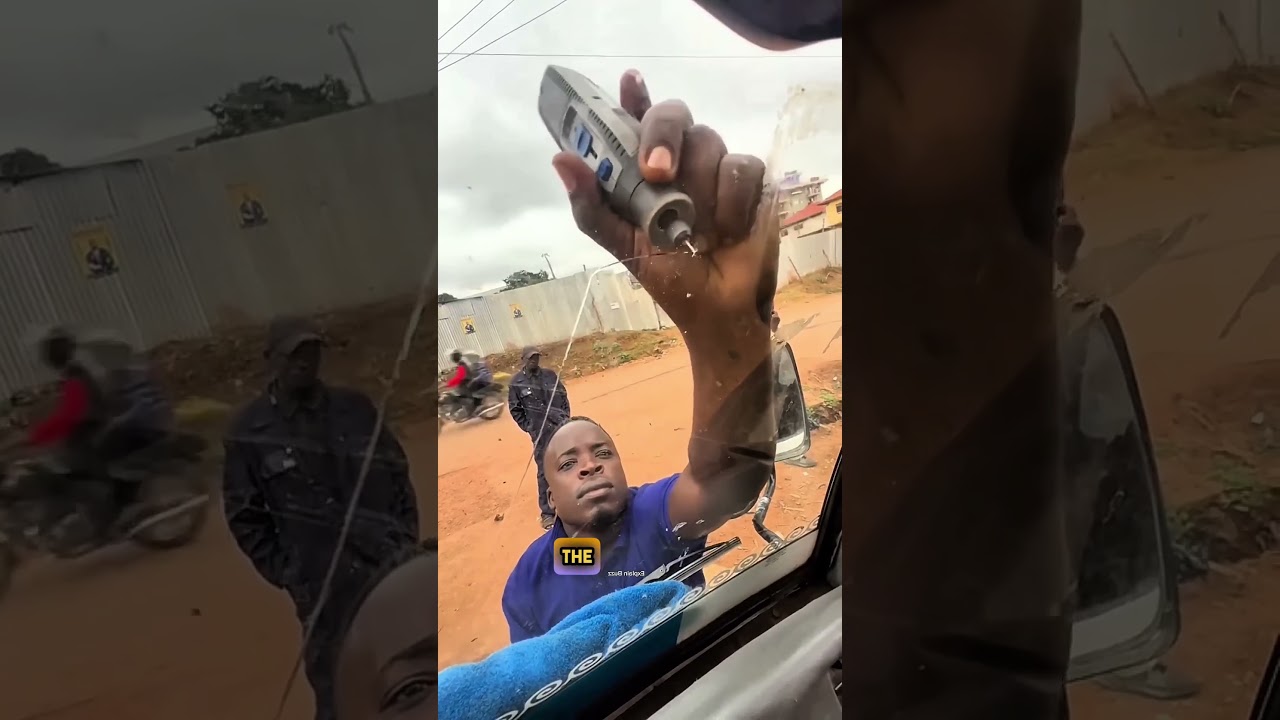 Fake Glass Repair Scam 😳