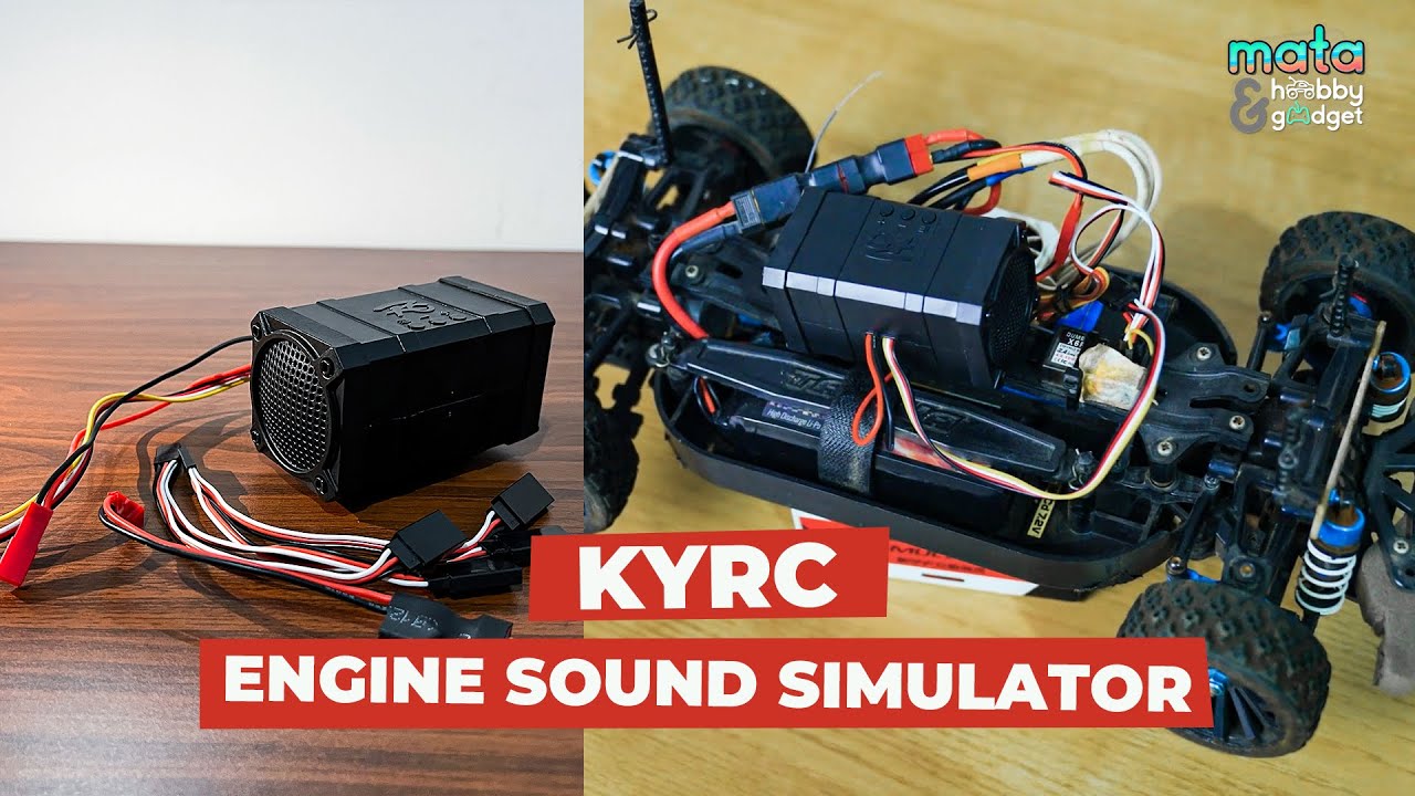 Unboxing & Review ESS Engine Sound Simulator KYRC – Suara Mesin Realistis untuk RC Mobil !