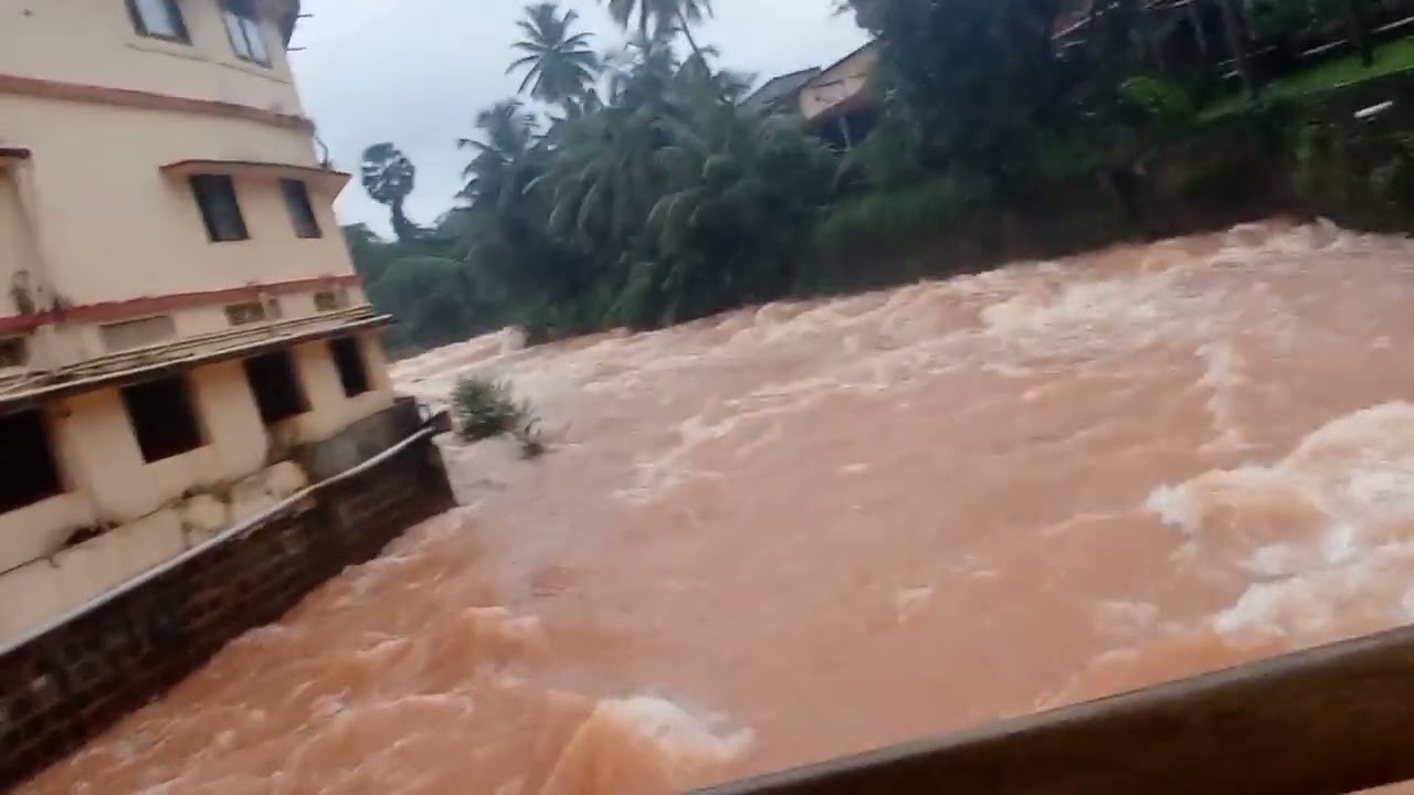 Nandini river flowing at Kateel