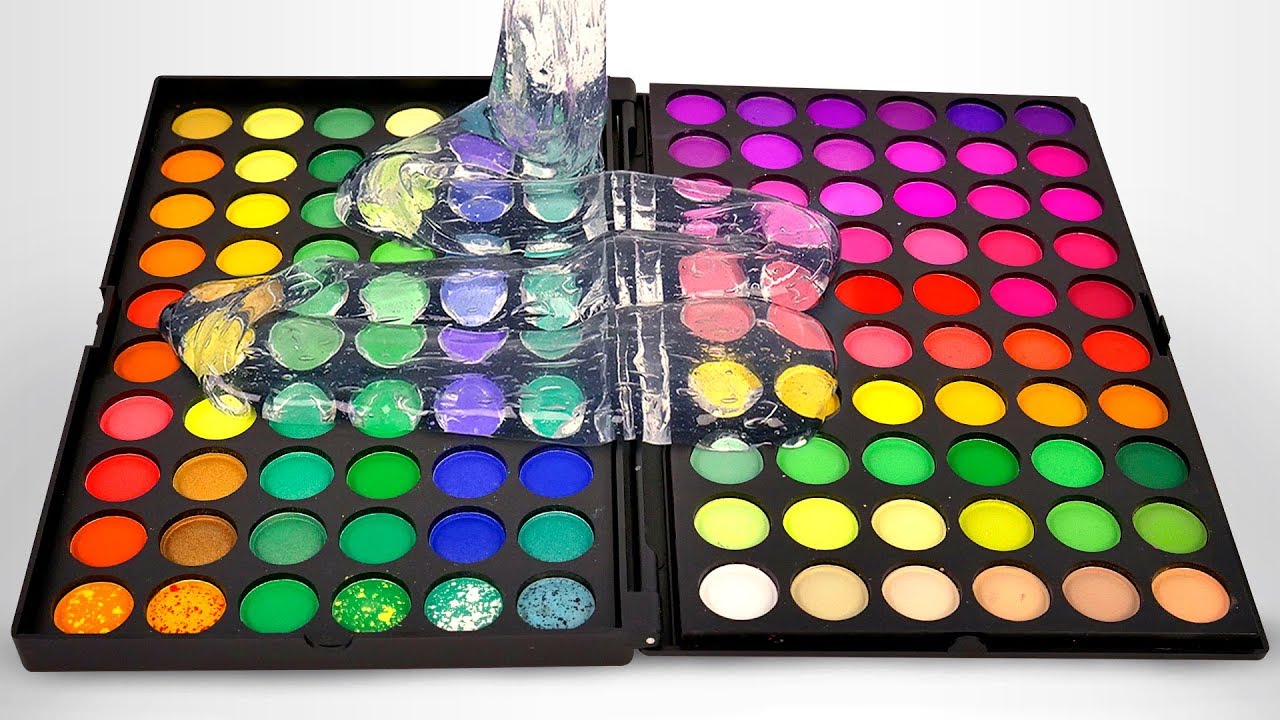 Schleim und Make-up mixen? Ein lustiges Experiment!