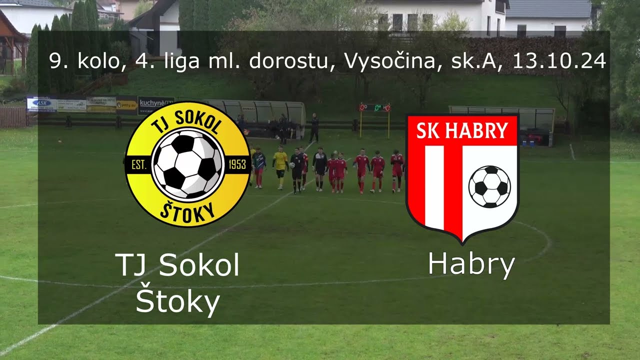 TJ Sokol Štoky - SK Habry [ml. dorost] 20:0 (7:0), 13.10.2024, 4K