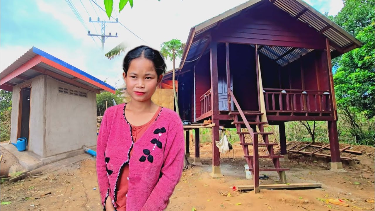 ห้องน้ำใกล้สำเร็จแล้ว แต่น้องงามมีความกังวล เรื่องบ่อปลา