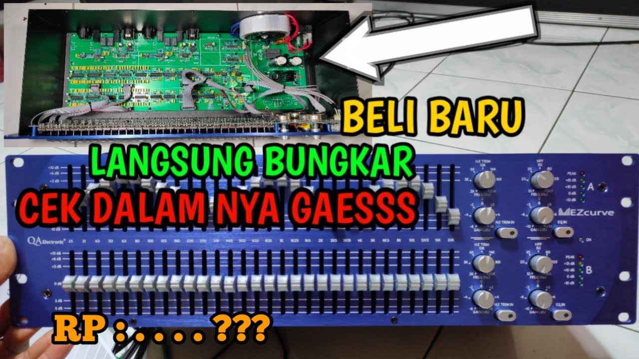 Review equalizer QA ELEKTRONIK BY RDW .