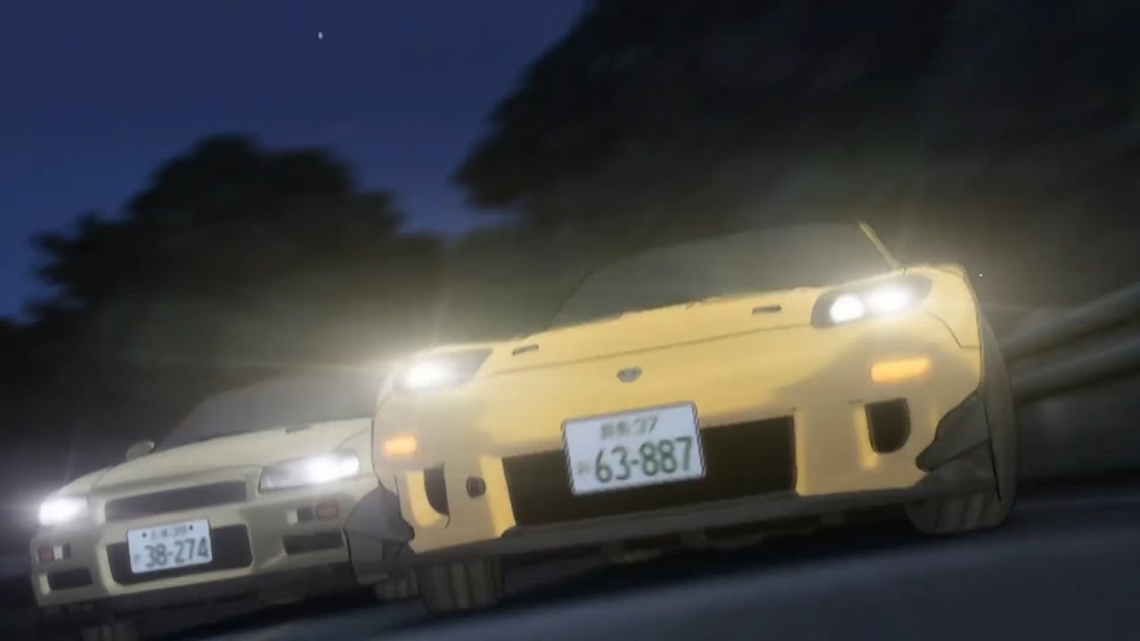 Keisuke wins against God Foot | Initial D Fourth Stage