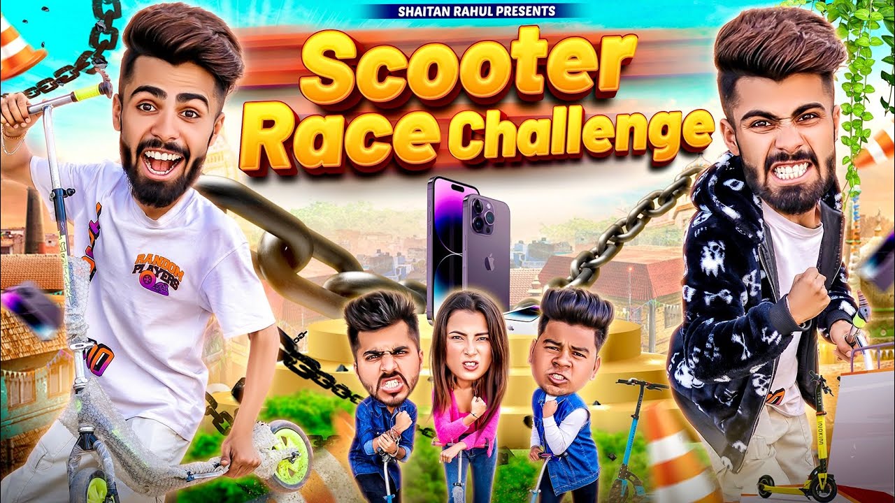 Scooter Race Challenge || Shaitan Rahul