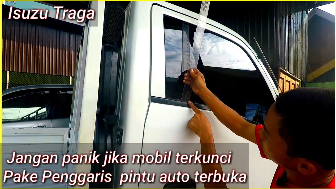 mudah! cara membuka pintu mobil yang terkunci