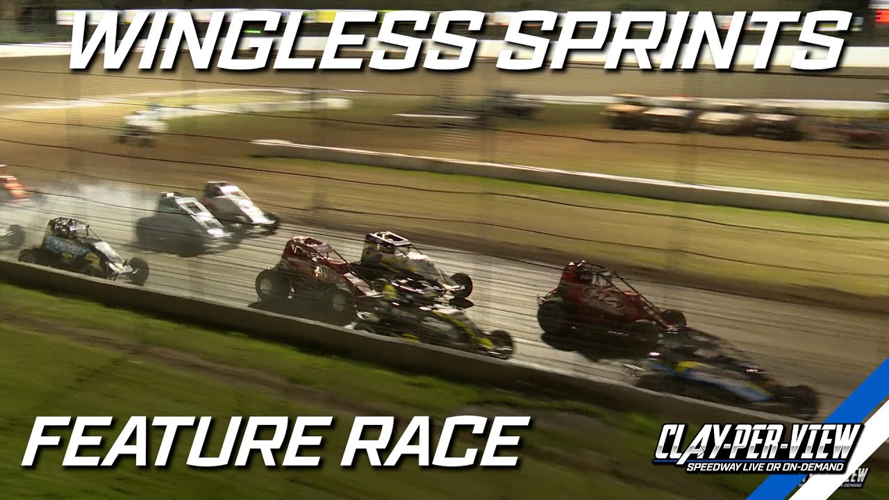 Wingless Sprints | Super Series - Simpson - 2nd Dec 2023 | Clay-Per-View