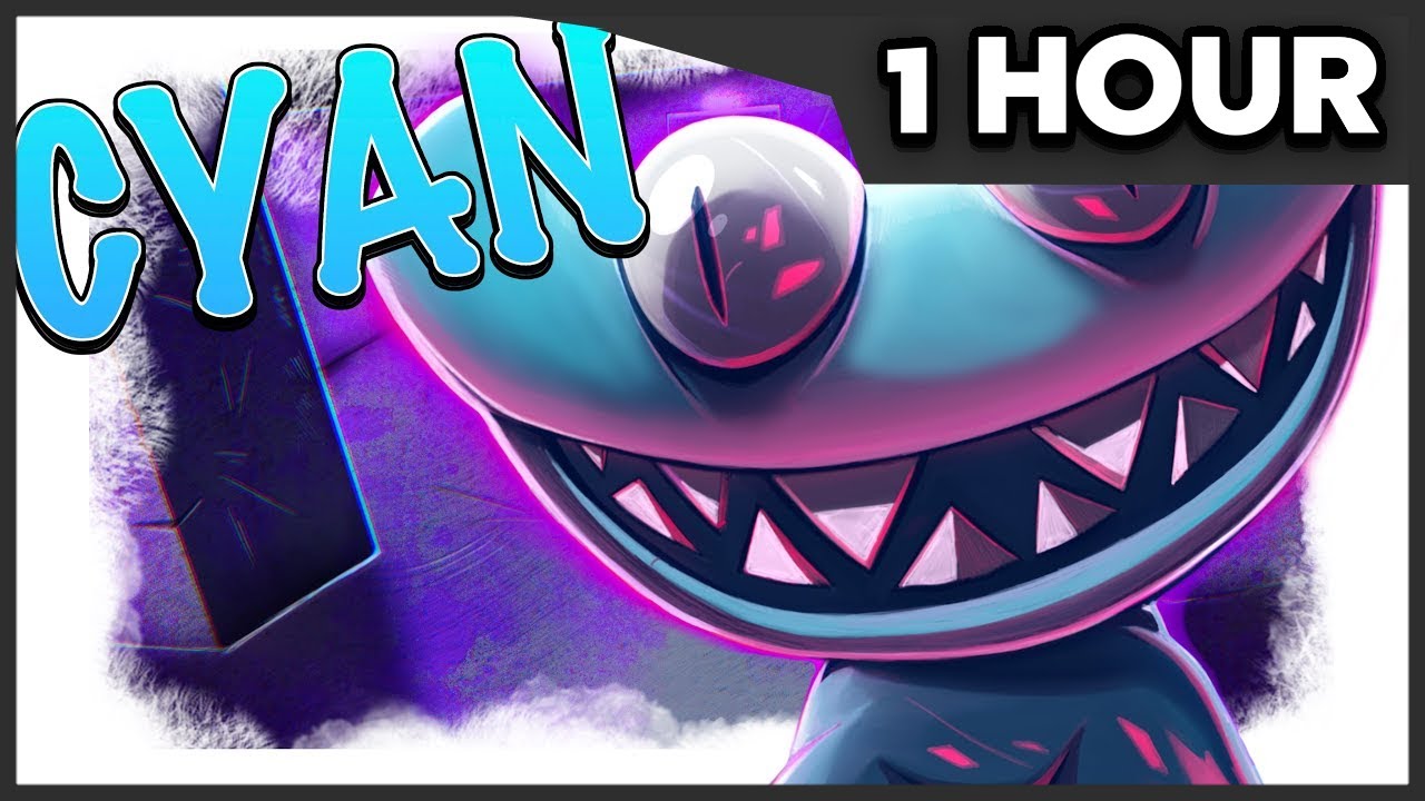 [1 HOUR] CYAN - Rainbow Friends 2 Animated Song feat.HalaCG (Roblox)