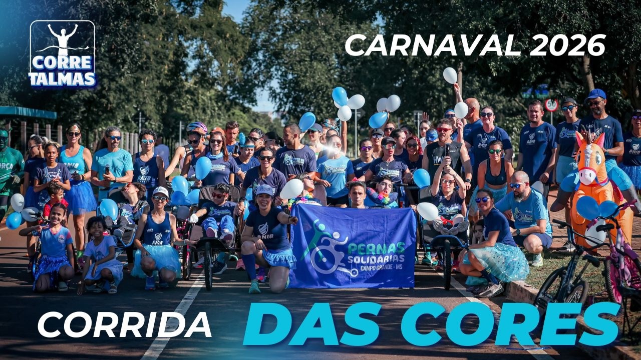 CORRIDA DAS CORES  NO PARQUE DOS PODERES - CARNAVAL 2026