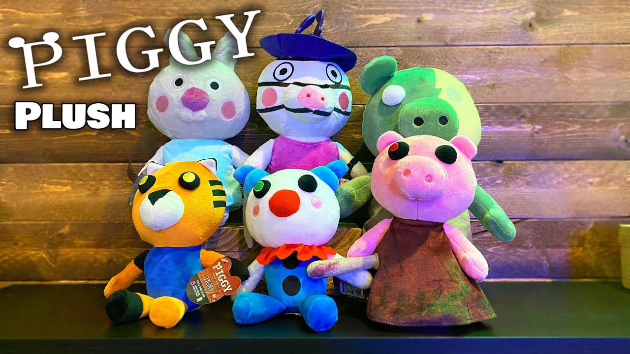 Обзор плюшевой игрушки ROBLOX PIGGY! Все плюшевые игрушки Piggy! (Официально)