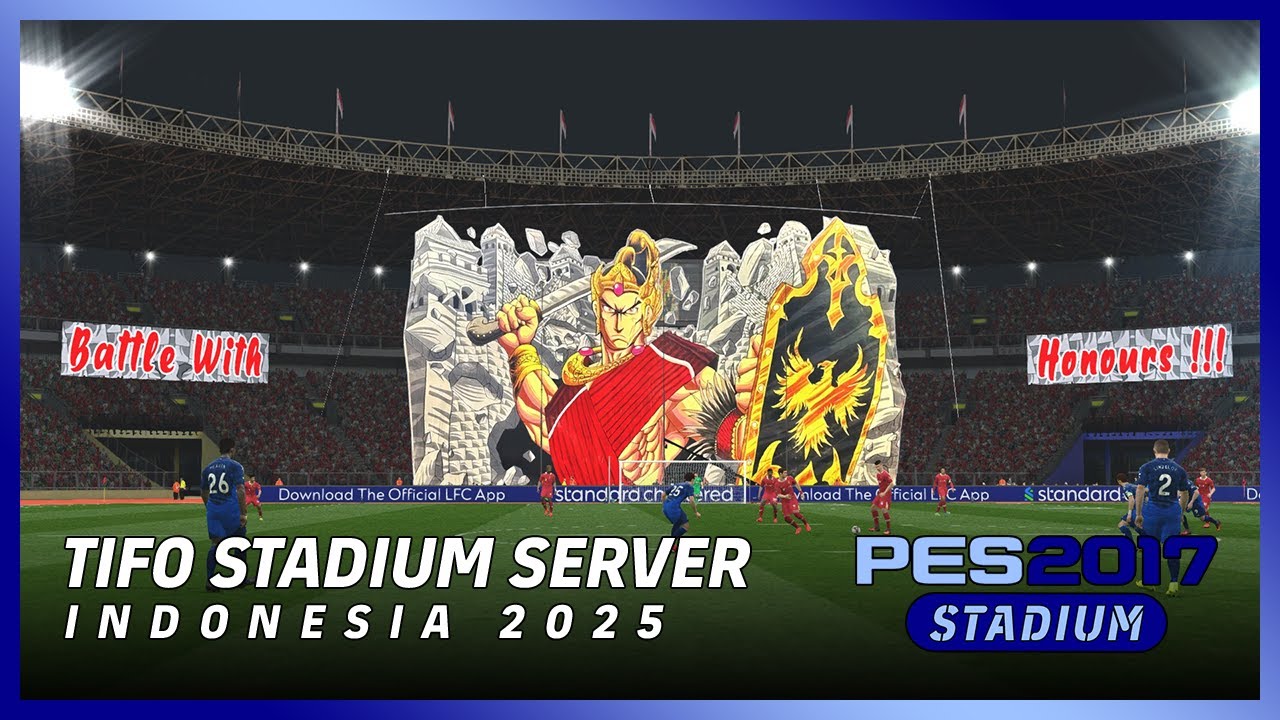 Новые TIFO и мод Crowd для PES 2017! Невероятная хореография болельщиков — La Grande Indonesia