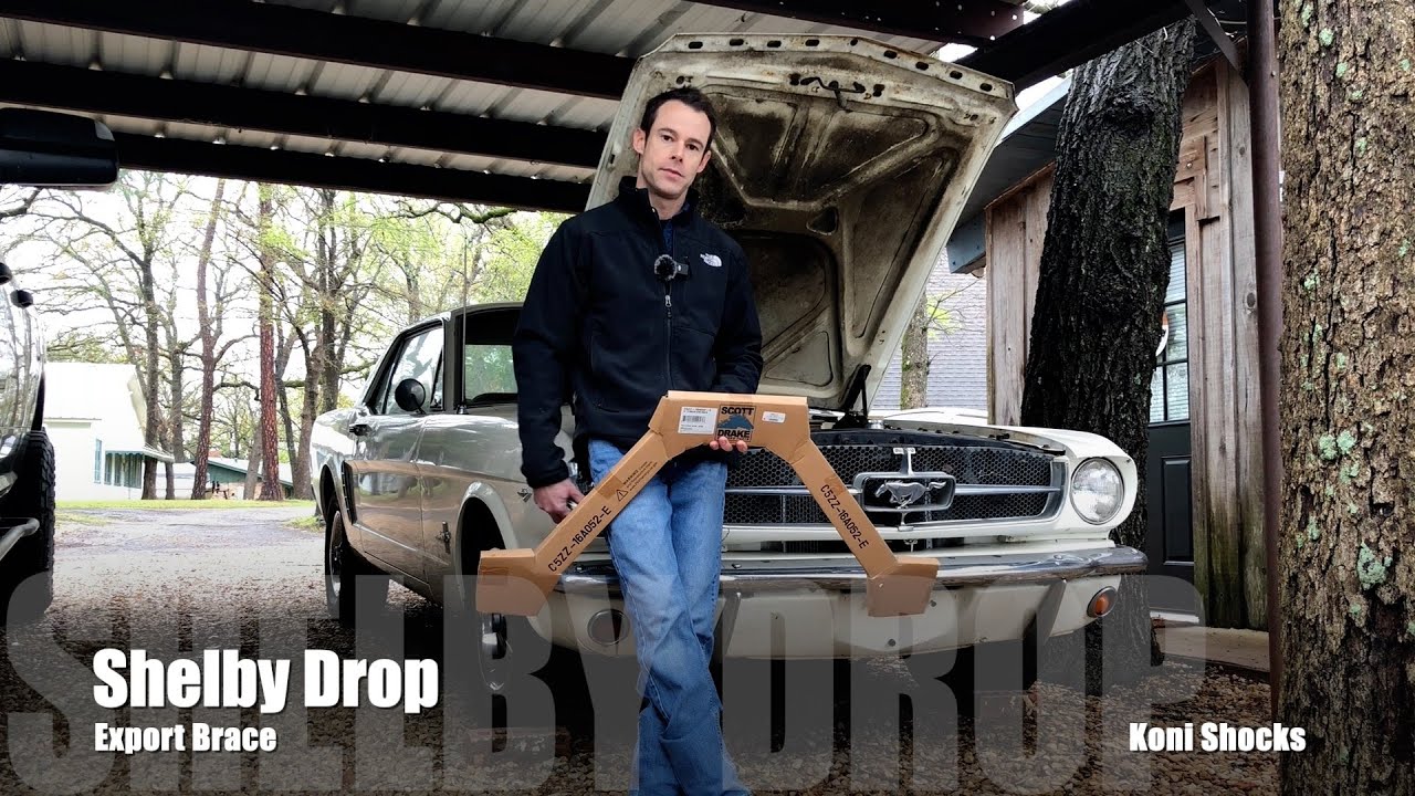 1965 Mustang Shelby/Arning Drop and an Export Brace HD 1080p