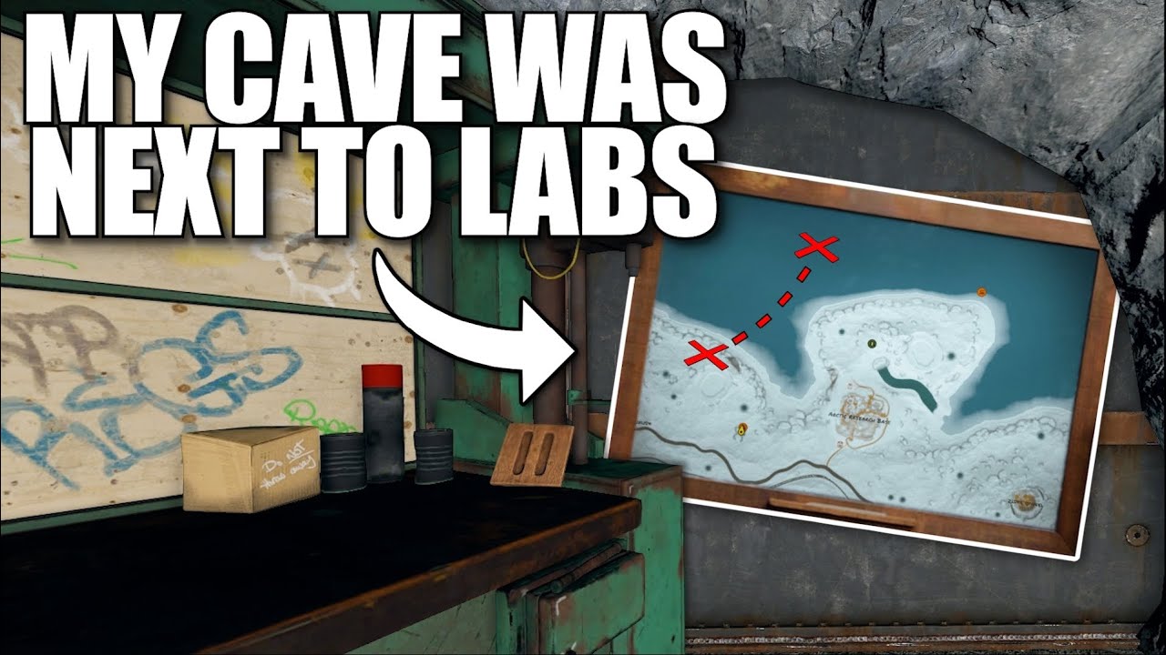 I BUILT IN a CAVE BASE NEXT to UNDERWATER LABS | Solo Rust (1 of 4)