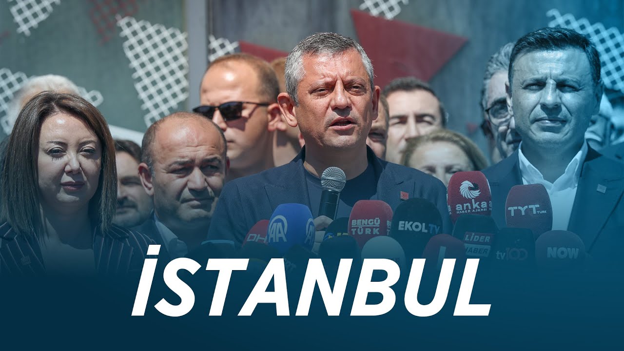 CHP GENEL BAŞKANI ÖZGÜR ÖZEL İSTANBUL'DA 03/09/2025