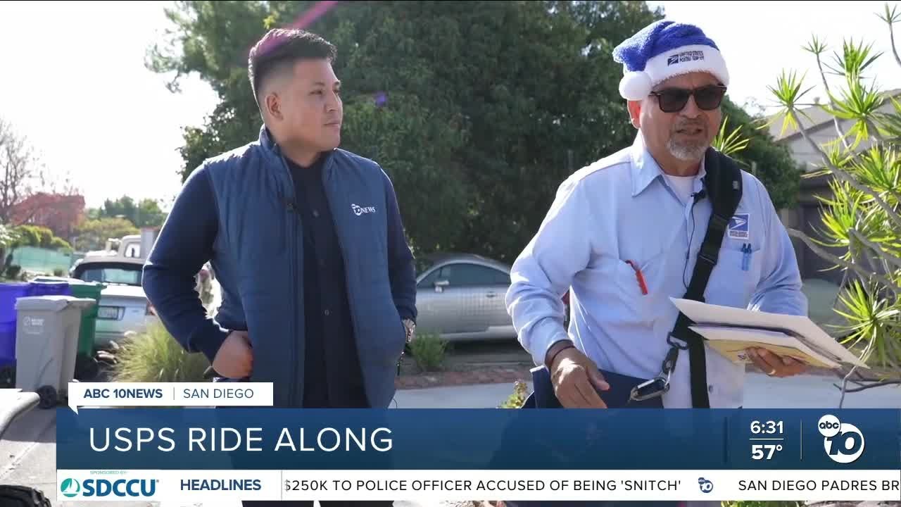 Delivering Christmas: A day in the life of a mail carrier during the holidays