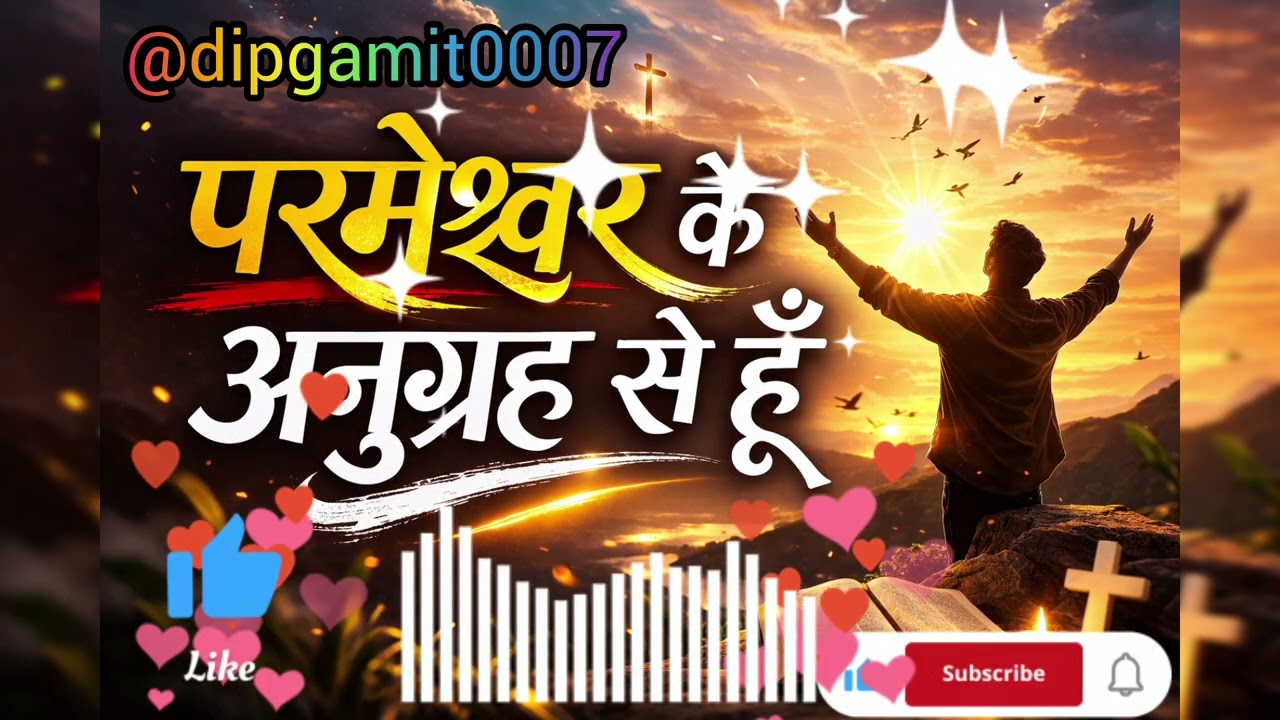 परमेश्वर के अनुग्रह से हूँ |Parmeshwar Ke Anugraha Se Hun#viralchristianvideo#hindiworshipsong.