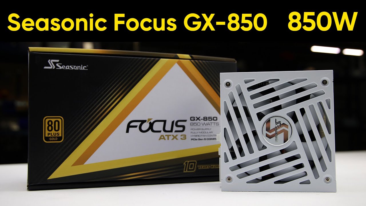 Seasonic FOCUS GX-850 ATX 3 850W Power Supply - LABS Test Report