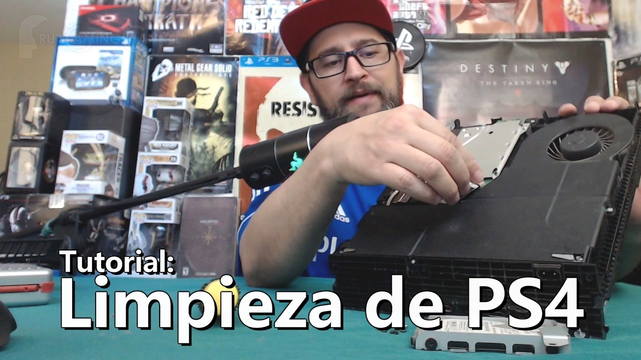 Como limpiar tu PS4 correctamente