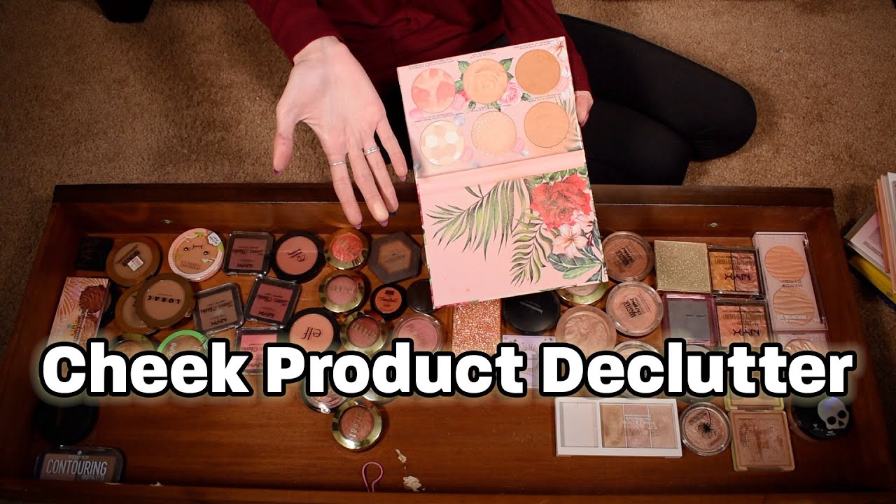 Cheek Product Declutter | Winter 2022 Declutters | Bree Marie Beauty
