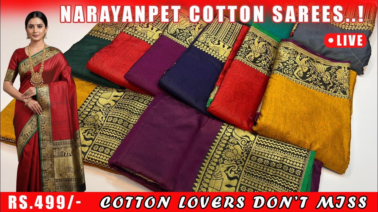💥 சாரீஸ் மீண்டும் புதிய டிசைன்களில்..! 👉Sri Sakthi Pugazh Tex Elampillai Sarees