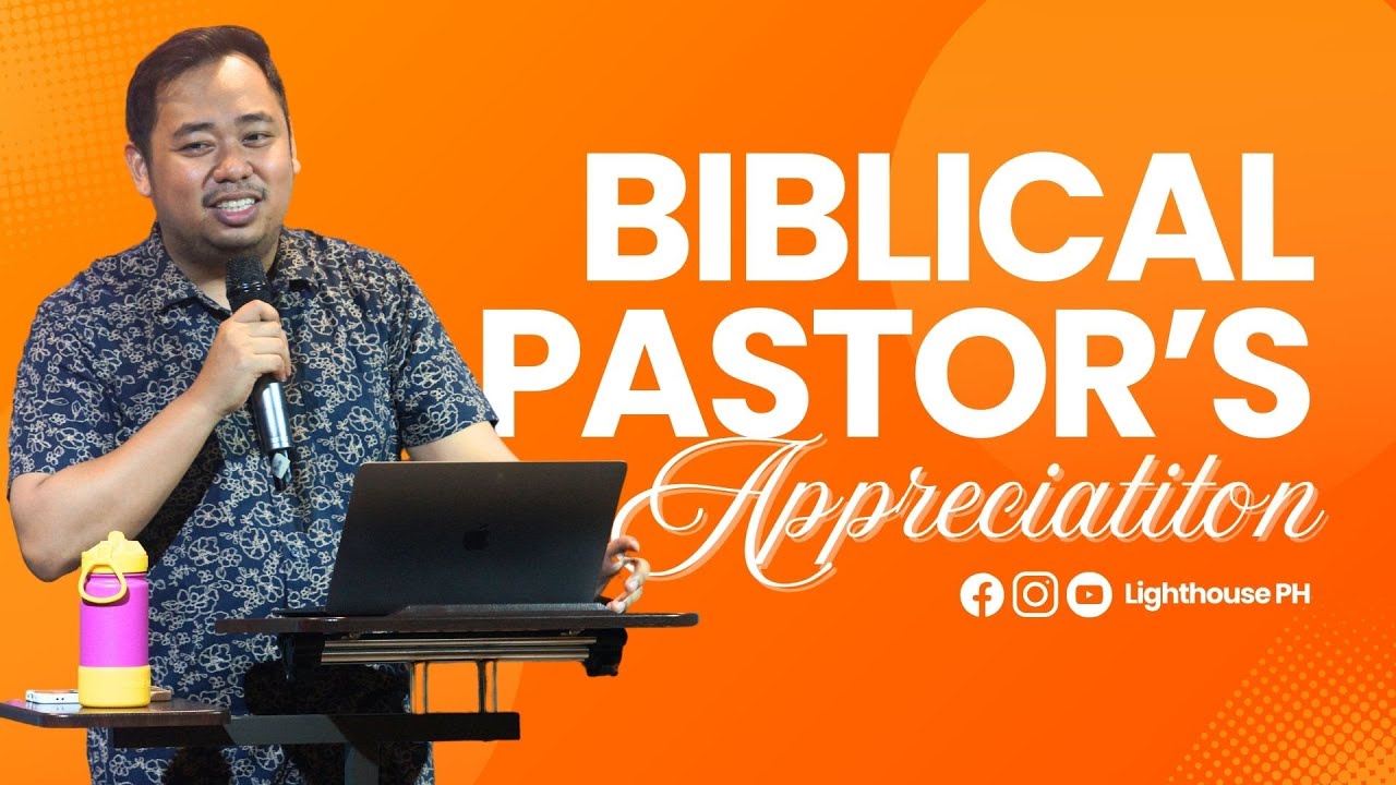 BIBLICAL PASTOR'S APPRECIATION | Rev. Timothy Paul Sagaoinit