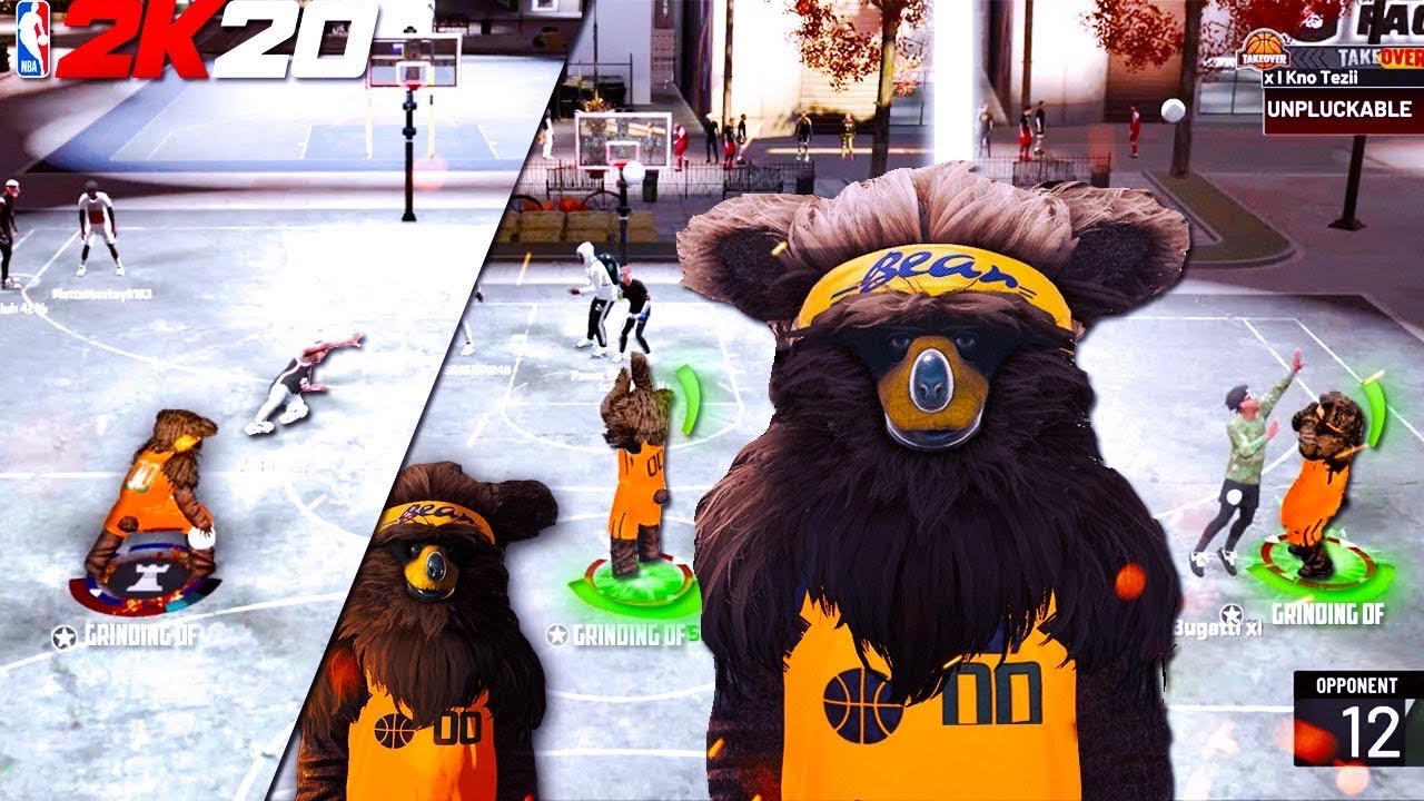 BREAKING ANKLES w/ MY 99 OVERALL MASCOT ON NBA 2K20! MASCOTS FINALLY UNLOCKED?! 7 FOOT DEMIGOD GUARD