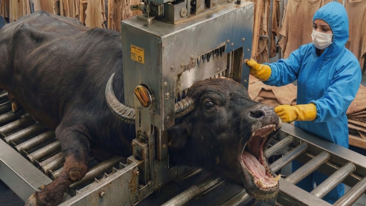 Inside the Buffalo Leather Factory – Full Process How Million-Dollar Car Seats Are Made