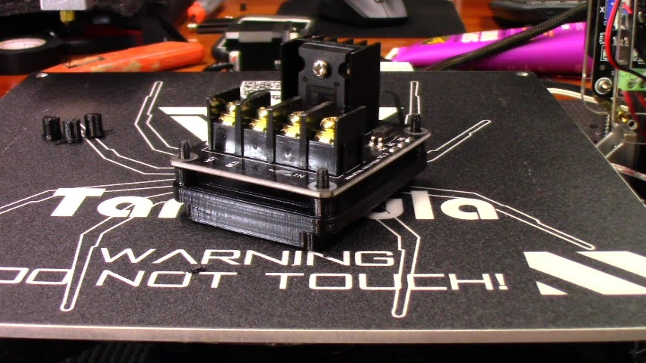 Adventures In Upgrading The Tevo Tarantula  /  Part 1 Making A Mosfet Mount