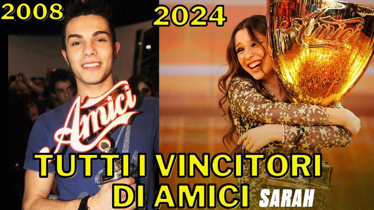TUTTI I VINCITORI DI AMICI 2002-2025 CHI HA VINTO IL SERALE AMICI 24