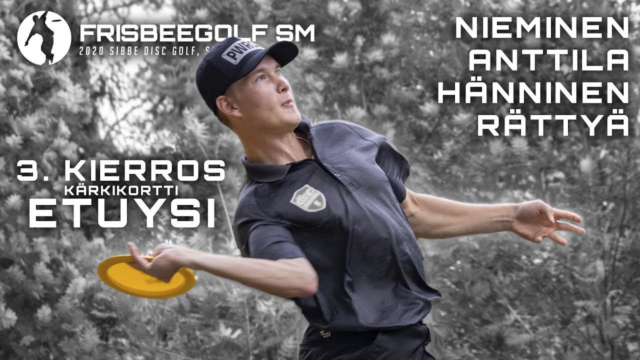 FRISBEEGOLF SM 2020 - 3. kierros kärkikortti ETUYSI