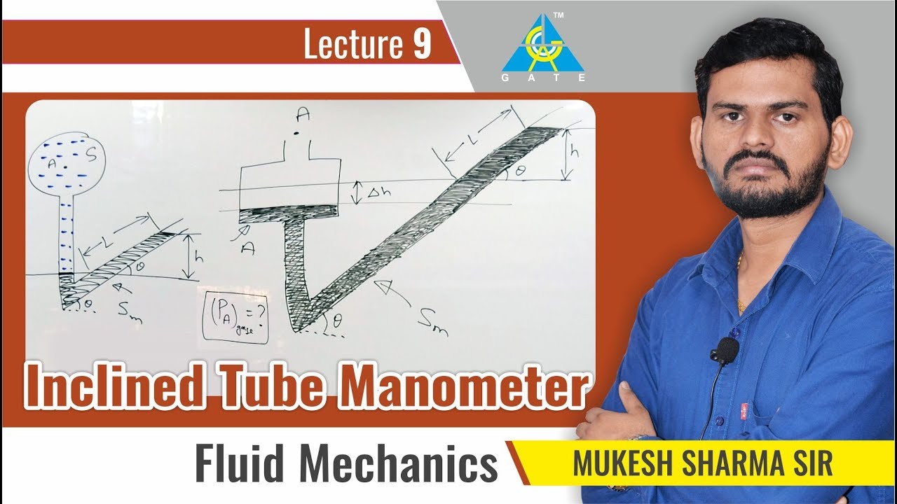 Inclined Tube Manometer | Lecture 9 | Fluid Mechanics