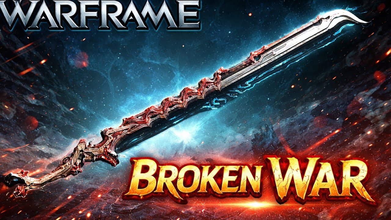 Broken War en Warframe 🔥 ¿La MEJOR espada GRATIS del juego?