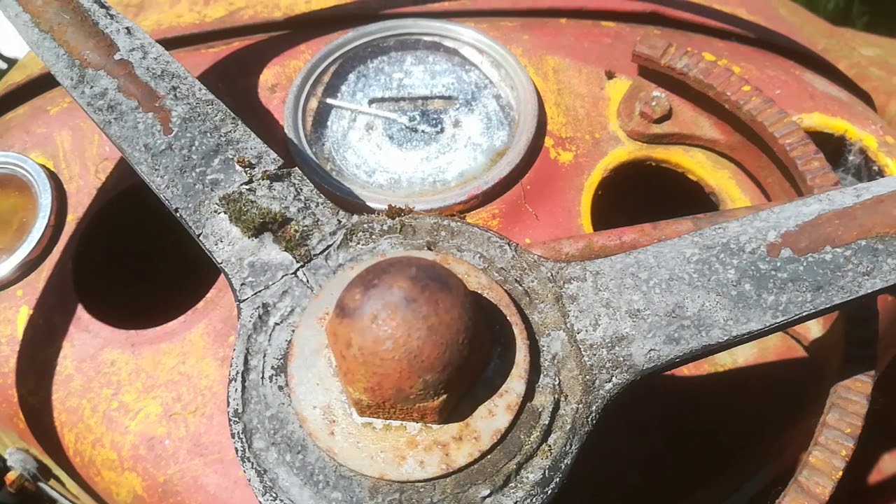 1963 Massey Ferguson 203 workbull start up