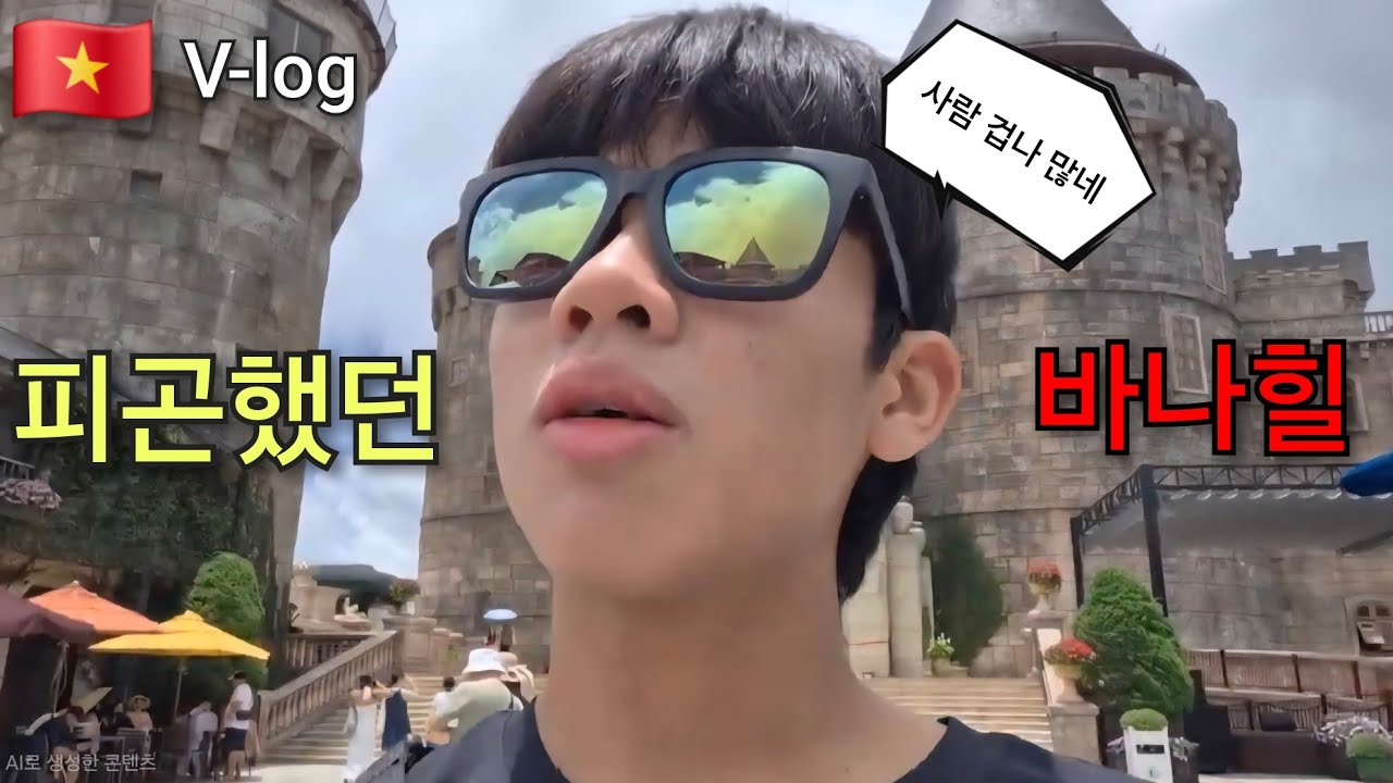 (V-log) 바나힐 힘들었다... 그래도 가는거 추천!(베트남 다낭)
