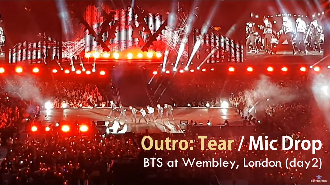 BTS - Outro: Tear / MIC Drop, Wembley Stadium, London (Day2)