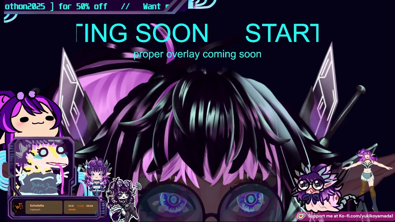 (VOD - 17/1/2026 ) She comm on my grind til I art | Kikothon Day 27 [Art]