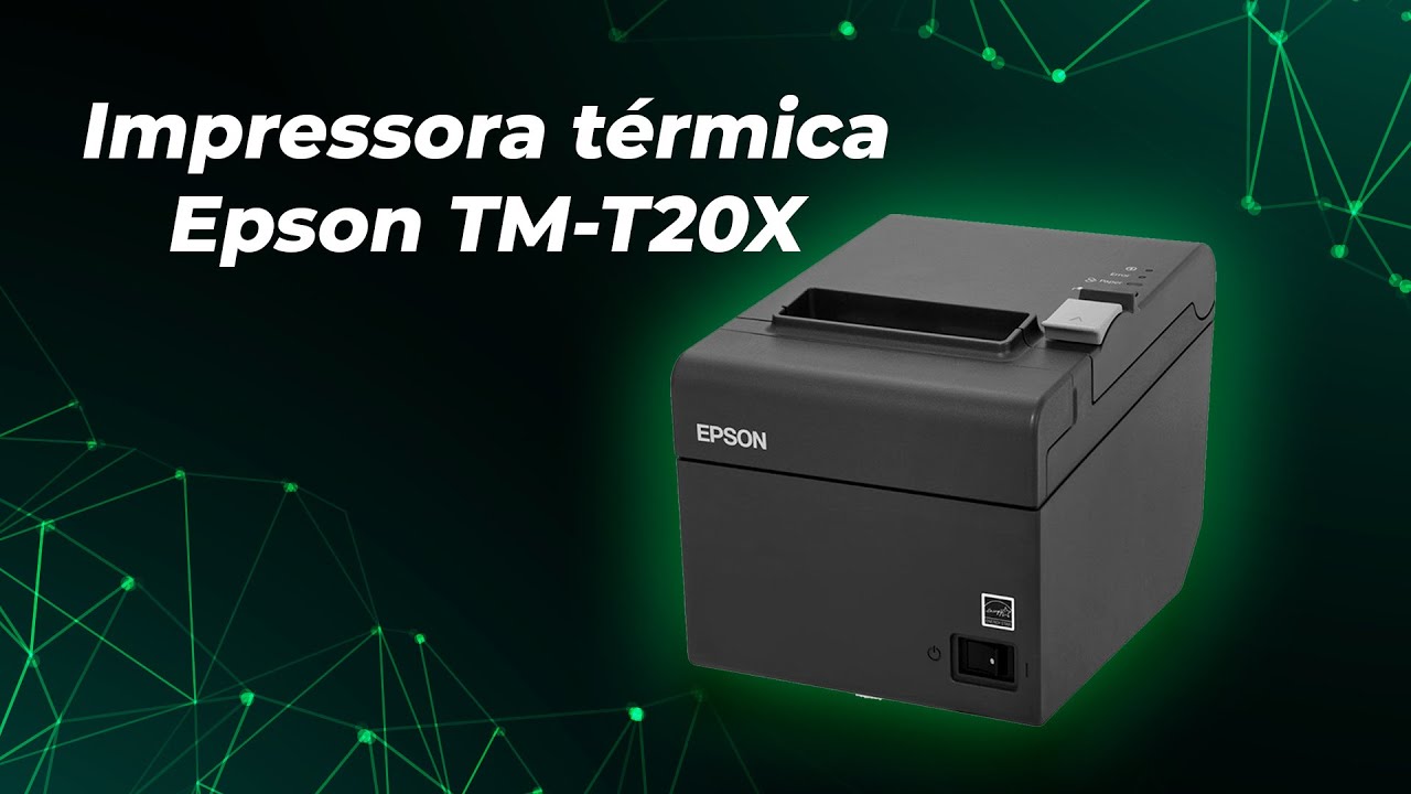 Impressora Epson TM- T20X: Unboxing e instalação de drivers