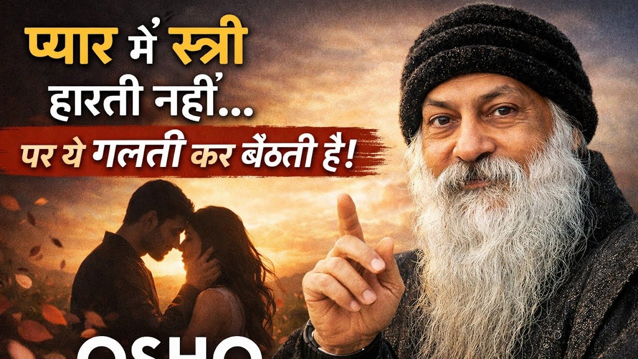 प्यार में स्त्री क्यों टूटती नहीं… खो जाती है? | Osho Motivation