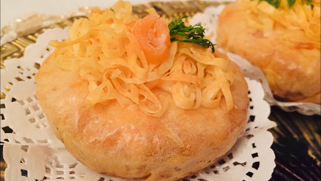 بسطيلات السلمون والقمرون او pastilla au saumon، لذيذة راقية و سهلة مختلفة جدا رهيبة في المذاق