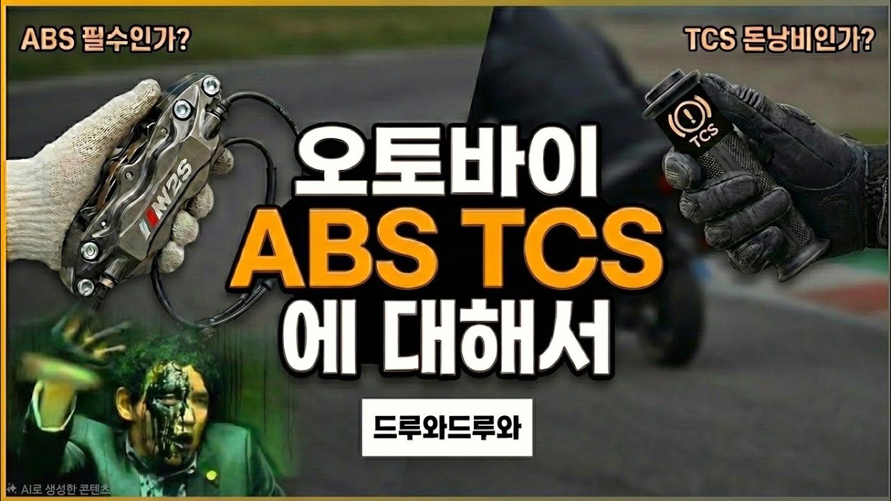 오토바이 ABS TCS에 대해서(라이더들 드루와드루와)생명을 구하는 전자 장비 ABS와 TCS의 공학적 원리  #바이크 #오토바이 #라이딩 #motorcycle #abs #tcs