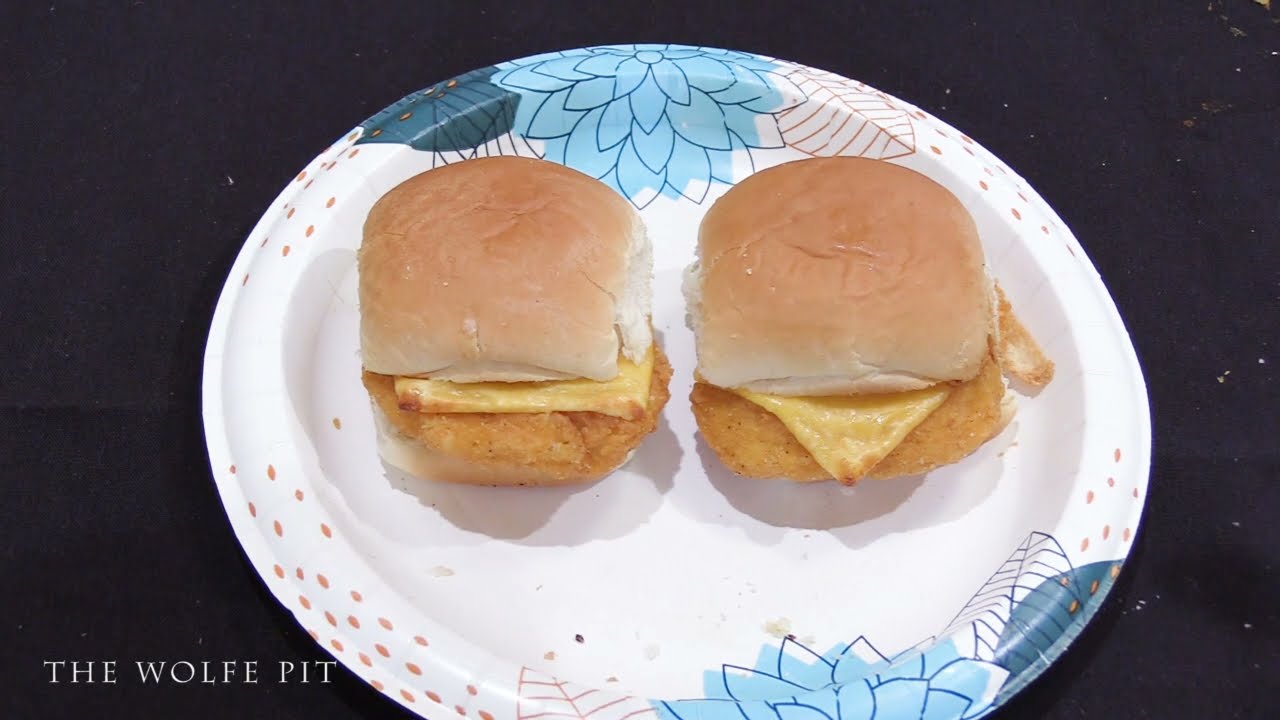 DISGUSTING White Castle Chicken and Cheese Sliders