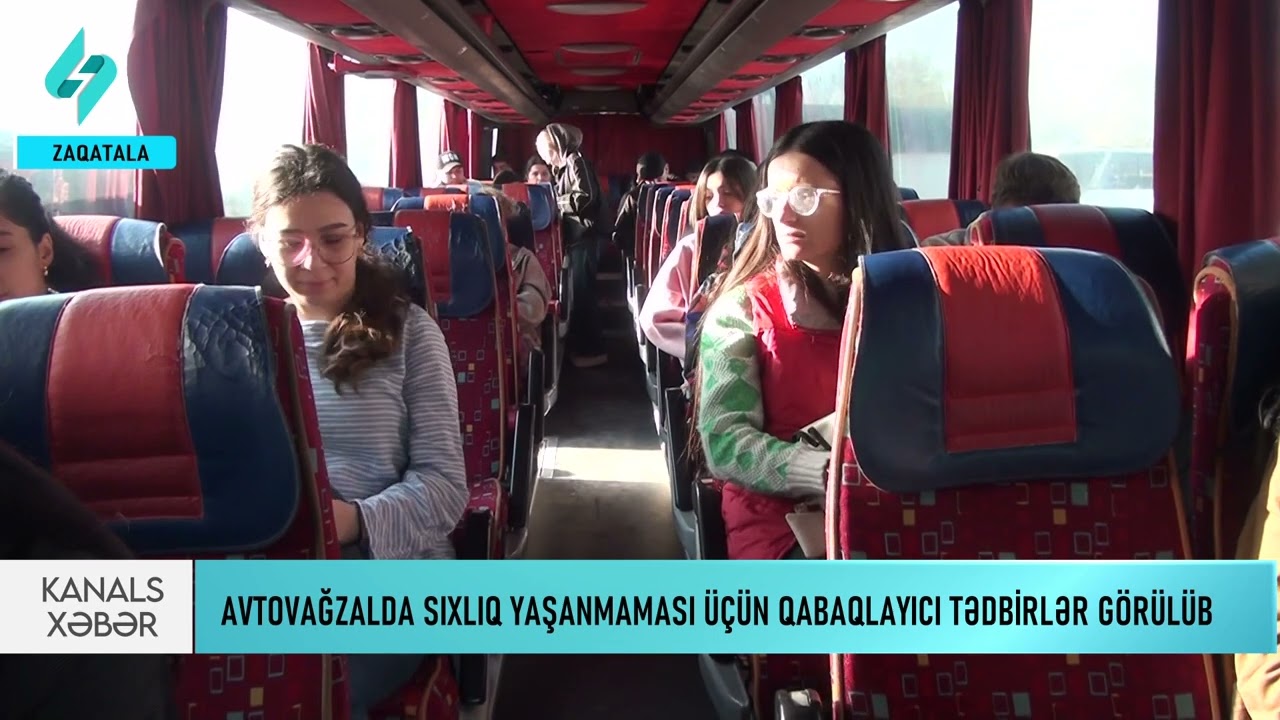 Zaqatala avtovağzalında sıxlıq yaşanıb | Kanal S Xəbər