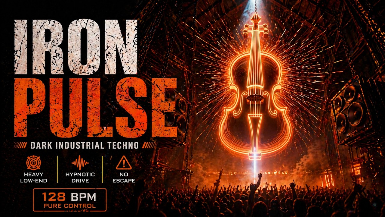 IRON PULSE ⚡ Dark Industrial Techno | DJ Spacegio (Full Track)